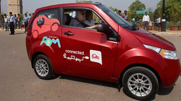 Mahindra is the forerunner in efforts for electric vehicles in India