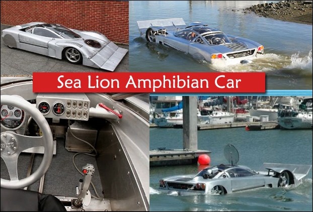  Sea Lion is considered as the world's fastest car running on water