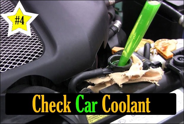 The amount of coolant in the radiator of your car affects engine temperature