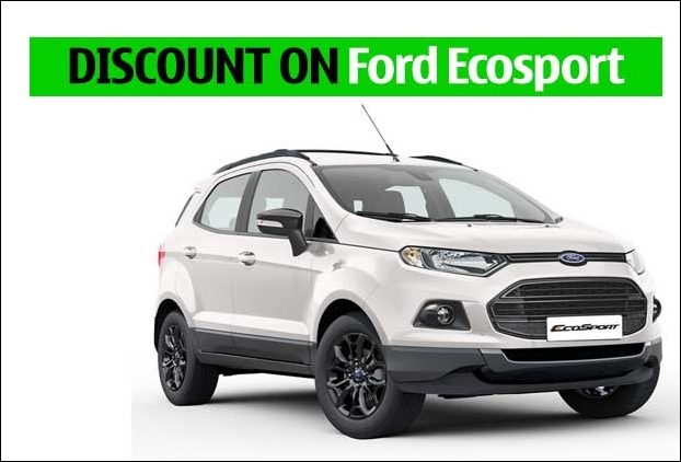 The company is offering a discount of Rs 20,000 -  Rs 30,000 on EcoSport