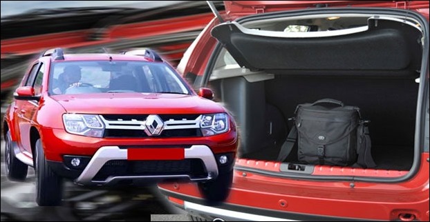 The duster suv car has 475 litre of boot space and 205 mm ground clearence