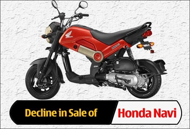 Honda Navi Sales is falling in India