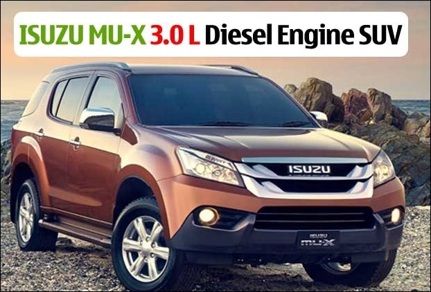 Isuzu launches 'MU-X' SUV in India