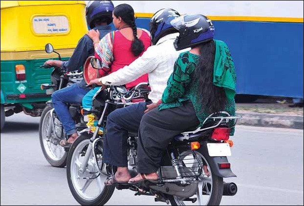 ban back seat passengers on two-wheelers Karnataka
