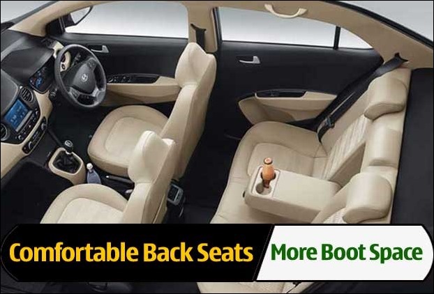 More Boot Space and Comfortable Back Seats in New Maruti Suzuki Dzire