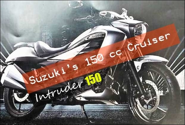 Leaked Images of 150 CC Cruiser Bike Intruder 150