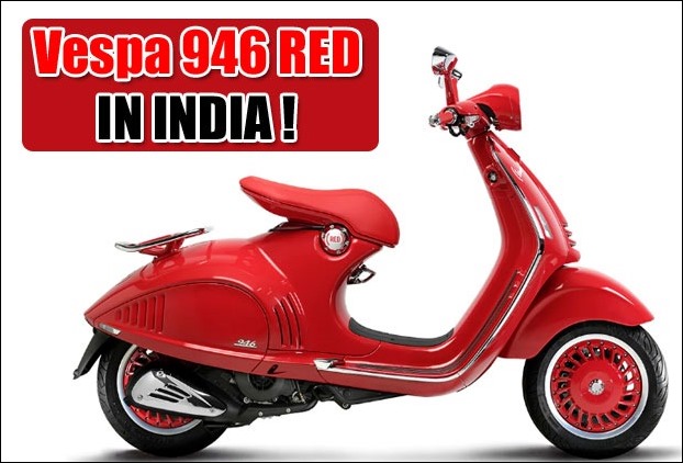 Aprilia SR 150 Rival Piaggio Vespa 946 Scooter RED  at Rs 87,000
