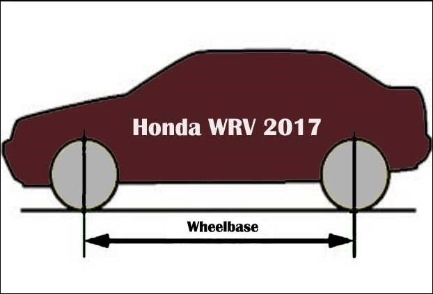 New WRV 2017 will have an increased wheelbase of 2555mm