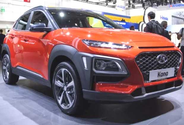 Upcoming Electric Car in India - Hyundai Kona Electric