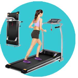 FUNMILY Folding Treadmill