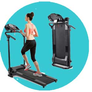 ZELUS Folding Treadmill