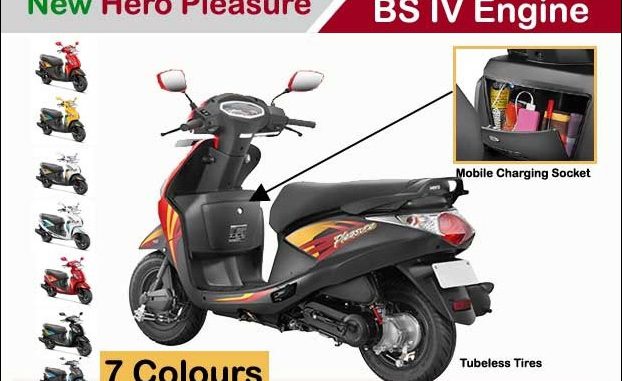 hero pleasure 2018 price