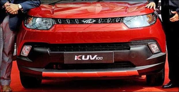 The high ground clearance of 170 mm is one of the best features of the Mahindra KUV100