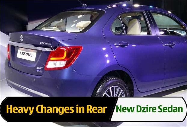 7 Top Changes In New Maruti Swift Dzire 2017