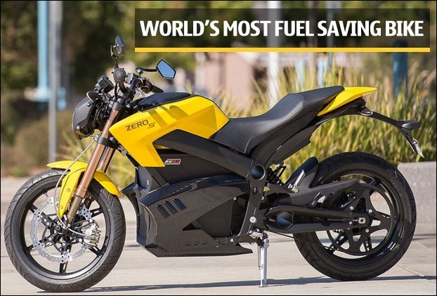 'Zero S'  is not only the worlds most fuel efficient bike but also has impressive top speed to 140 kmph